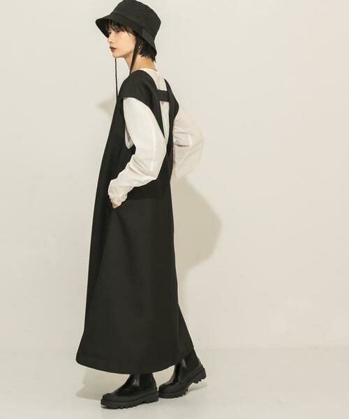 KBF / ケービーエフ ワンピース | Uネック2WAYジャンパースカート | 詳細5
