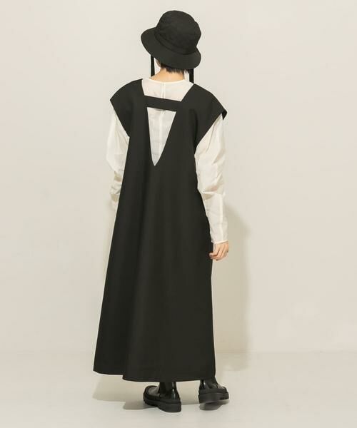 KBF / ケービーエフ ワンピース | Uネック2WAYジャンパースカート | 詳細8