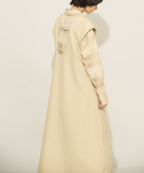 KBF / ケービーエフ ワンピース | Uネック2WAYジャンパースカート | 詳細16