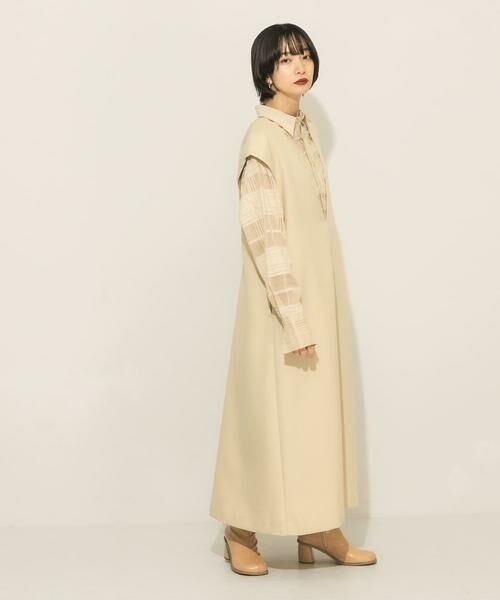 KBF / ケービーエフ ワンピース | Uネック2WAYジャンパースカート | 詳細20