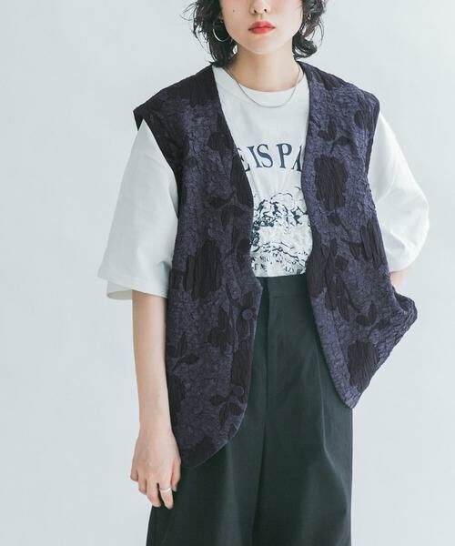 KBF / ケービーエフ ベスト | BIGジャガードベスト | 詳細1