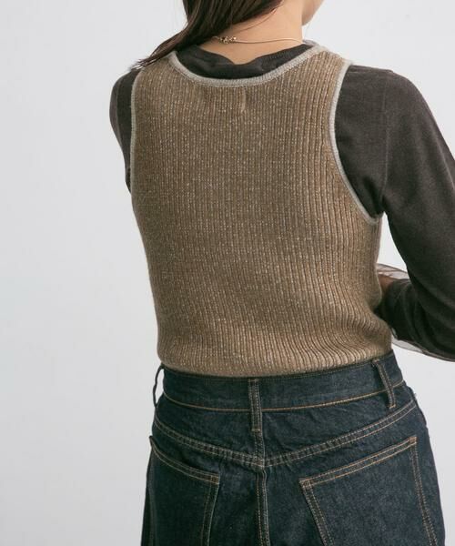 KBF / ケービーエフ タンクトップ | アメスリニットタンクトップ | 詳細2