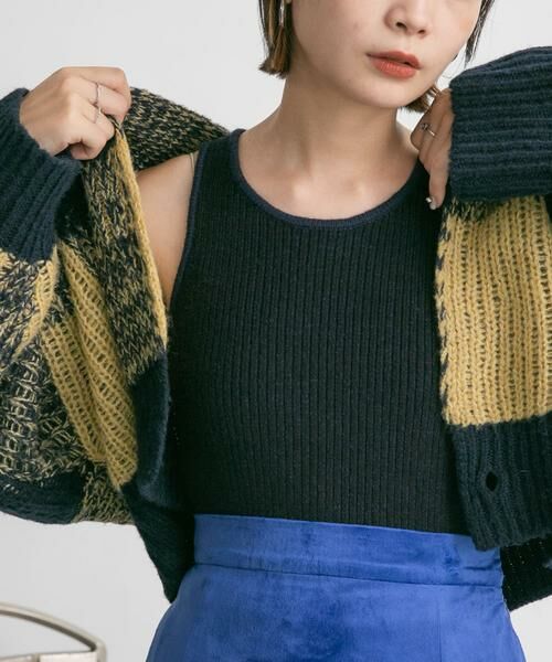 KBF / ケービーエフ タンクトップ | アメスリニットタンクトップ | 詳細8