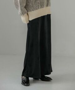 KBF / ケービーエフ スカート | ベロアセミフレアスカート