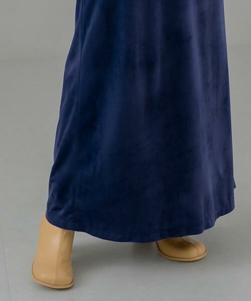 KBF / ケービーエフ スカート | ベロアセミフレアスカート | 詳細12