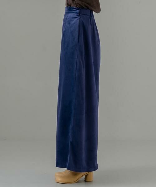 KBF / ケービーエフ スカート | ベロアセミフレアスカート | 詳細8