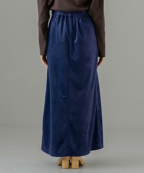KBF / ケービーエフ スカート | ベロアセミフレアスカート | 詳細9