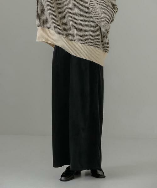 KBF / ケービーエフ スカート | ベロアセミフレアスカート | 詳細19