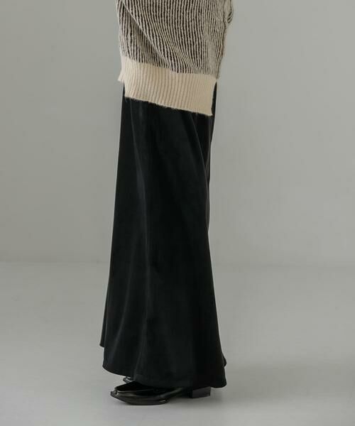 KBF / ケービーエフ スカート | ベロアセミフレアスカート | 詳細20