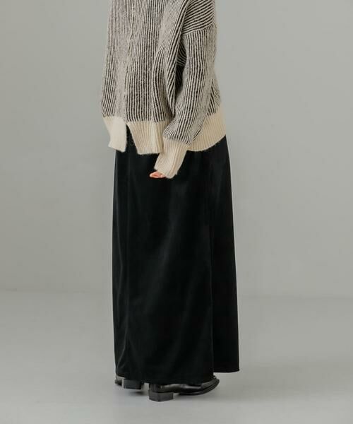 KBF / ケービーエフ スカート | ベロアセミフレアスカート | 詳細22