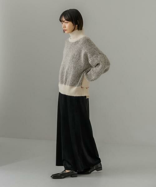 KBF / ケービーエフ スカート | ベロアセミフレアスカート | 詳細23