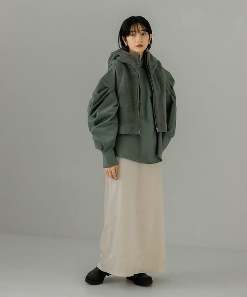 KBF / ケービーエフ スカート | ベロアセミフレアスカート | 詳細29