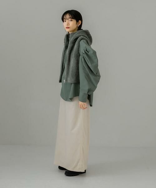 KBF / ケービーエフ スカート | ベロアセミフレアスカート | 詳細30