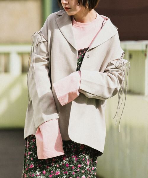 KBF / ケービーエフ Tシャツ | 2WAYバックリボンカットソー | 詳細10