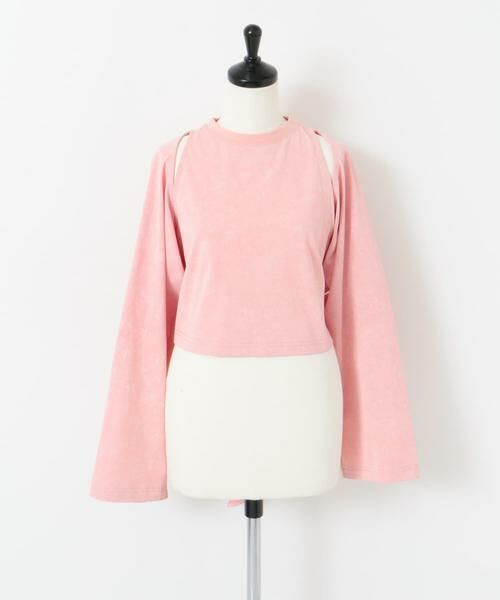 KBF / ケービーエフ Tシャツ | 2WAYバックリボンカットソー | 詳細12