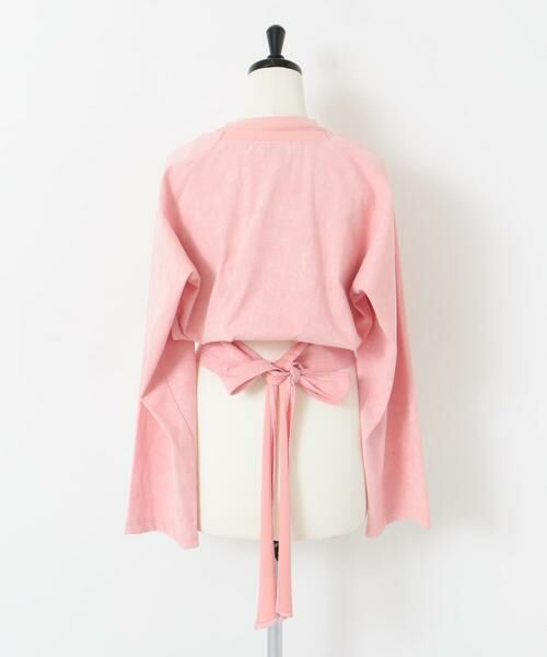 KBF / ケービーエフ Tシャツ | 2WAYバックリボンカットソー | 詳細13