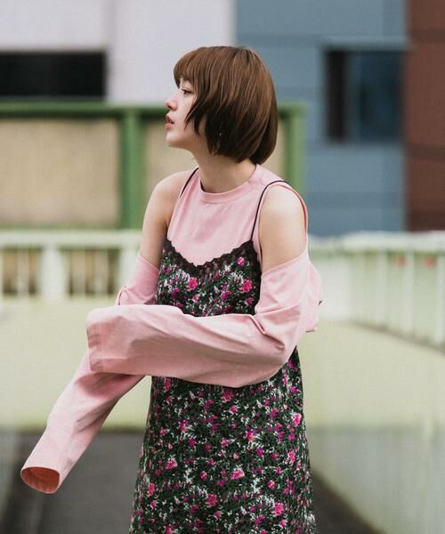 KBF / ケービーエフ Tシャツ | 2WAYバックリボンカットソー | 詳細5