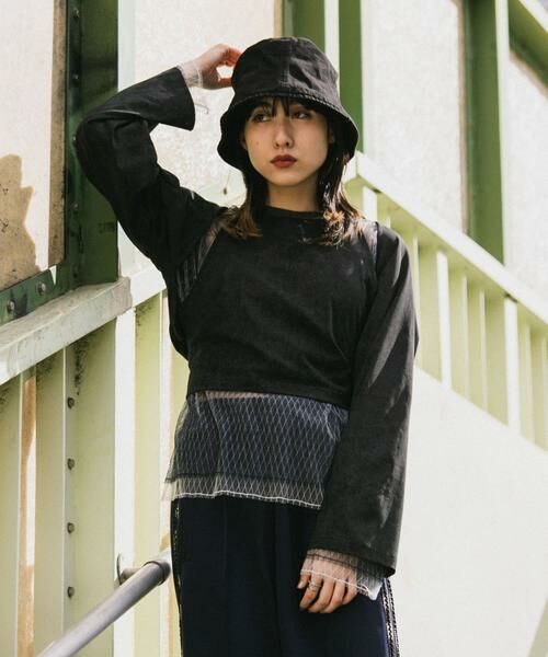 KBF / ケービーエフ Tシャツ | 2WAYバックリボンカットソー | 詳細18