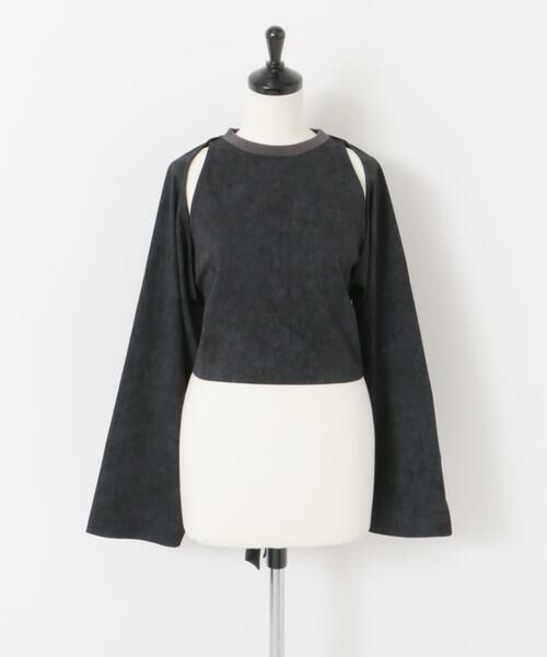 KBF / ケービーエフ Tシャツ | 2WAYバックリボンカットソー | 詳細28