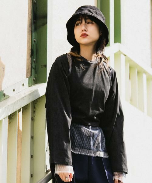 KBF / ケービーエフ Tシャツ | 2WAYバックリボンカットソー | 詳細20