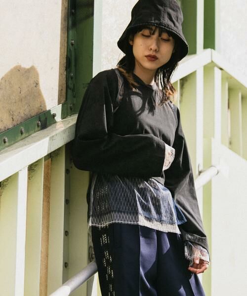 KBF / ケービーエフ Tシャツ | 2WAYバックリボンカットソー | 詳細21