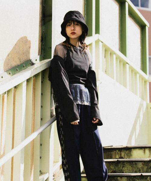 KBF / ケービーエフ Tシャツ | 2WAYバックリボンカットソー | 詳細24