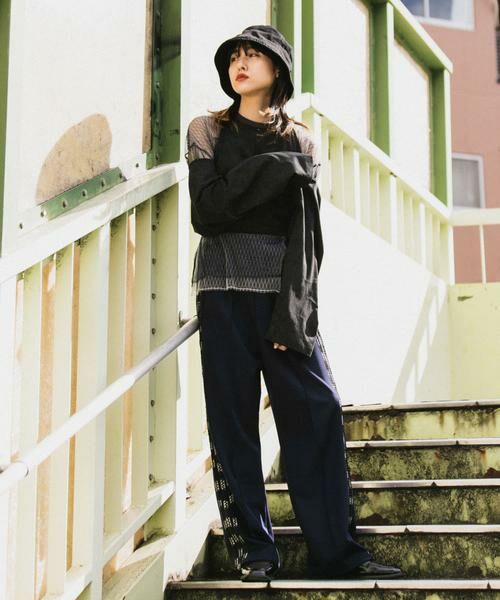 KBF / ケービーエフ Tシャツ | 2WAYバックリボンカットソー | 詳細25