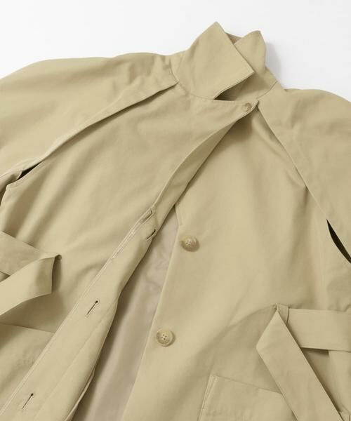 KBF / ケービーエフ トレンチコート | 立体スリーブデザインコート | 詳細13