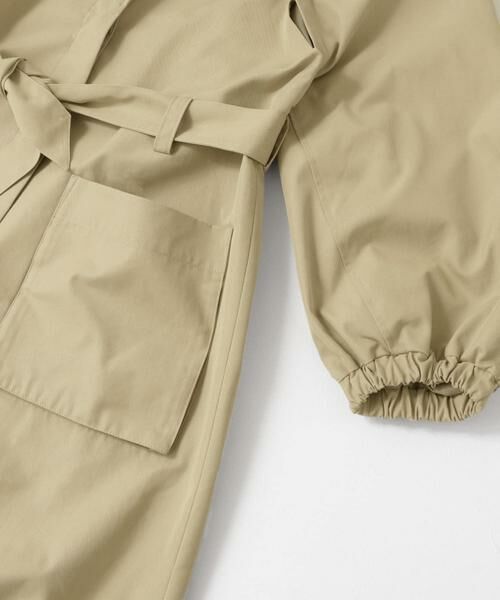 KBF / ケービーエフ トレンチコート | 立体スリーブデザインコート | 詳細14
