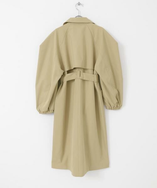 KBF / ケービーエフ トレンチコート | 立体スリーブデザインコート | 詳細15