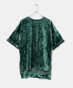 KBF / ケービーエフ Tシャツ | クラッシュベロアBIG Tシャツ