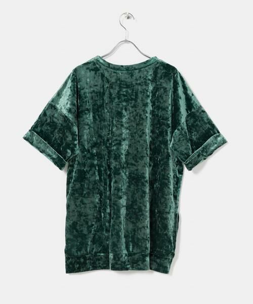 KBF / ケービーエフ Tシャツ | クラッシュベロアBIG Tシャツ | 詳細2