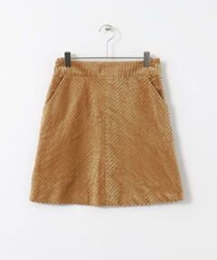 KBF / ケービーエフ スカート | ワイドコーデュロイミニスカート∴