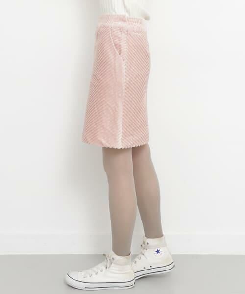 KBF / ケービーエフ スカート | ワイドコーデュロイミニスカート∴ | 詳細4
