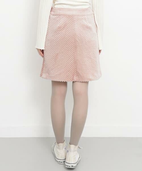 KBF / ケービーエフ スカート | ワイドコーデュロイミニスカート∴ | 詳細5