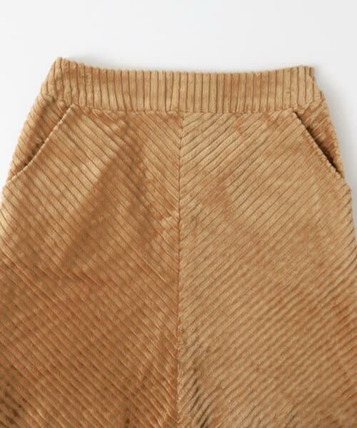 KBF / ケービーエフ スカート | ワイドコーデュロイミニスカート∴ | 詳細6