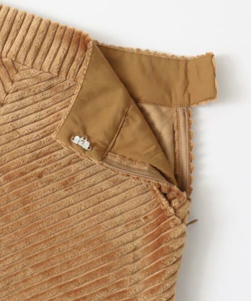KBF / ケービーエフ スカート | ワイドコーデュロイミニスカート∴ | 詳細7