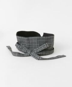 KBF / ケービーエフ ベルト・サスペンダー | チェックワイドベルト∴