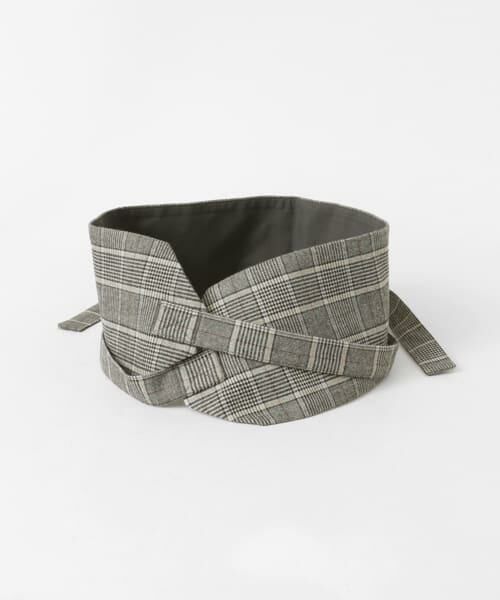 KBF / ケービーエフ ベルト・サスペンダー | チェックワイドベルト∴ | 詳細4