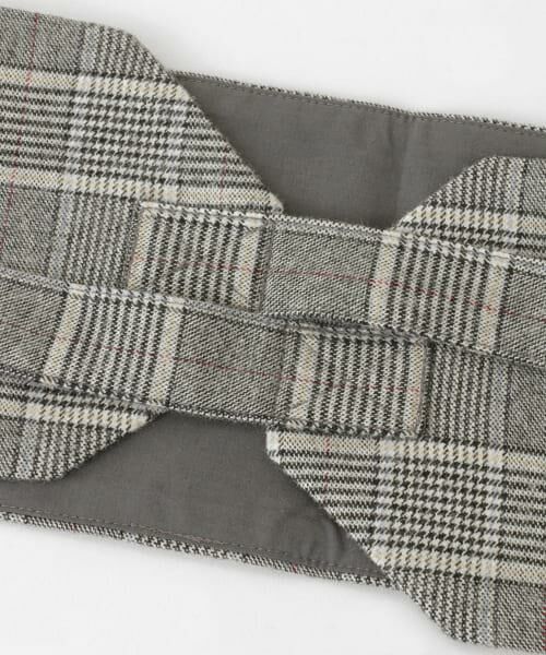 KBF / ケービーエフ ベルト・サスペンダー | チェックワイドベルト∴ | 詳細7