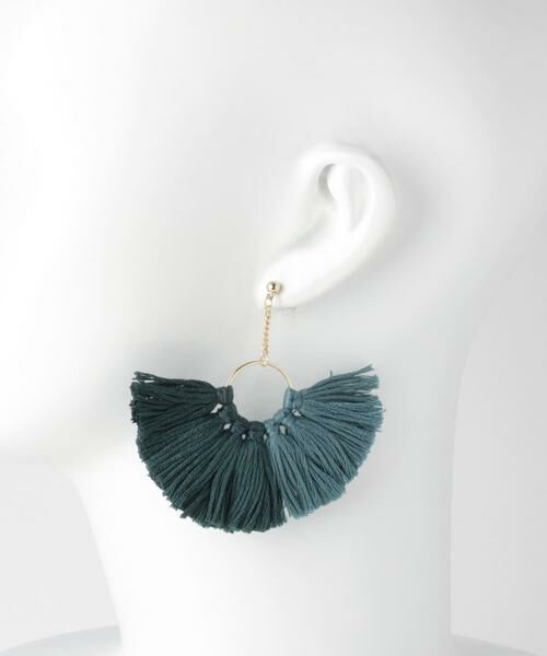 KBF / ケービーエフ ピアス・イヤリング | ボリュームタッセルピアス∴ | 詳細4