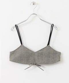 KBF / ケービーエフ キャミソール・チューブトップ | グレンチェックブラトップ∴