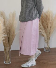 KBF / ケービーエフ スカート | カラースエードラップスカート∴