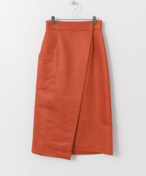 KBF / ケービーエフ スカート | カラースエードラップスカート∴ | 詳細4