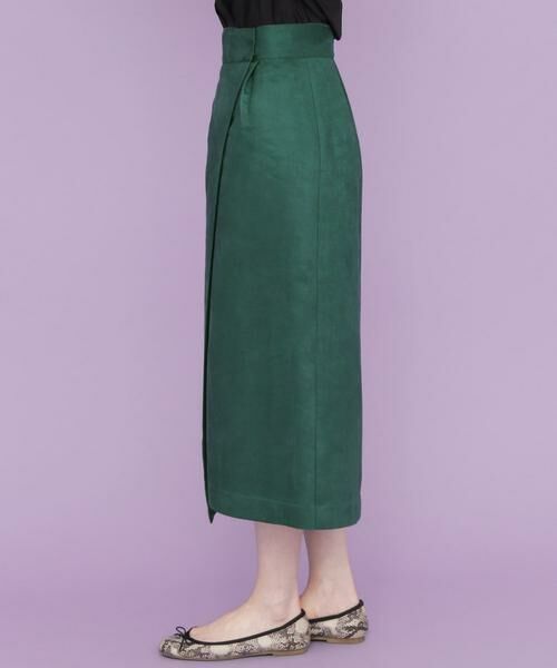 KBF / ケービーエフ スカート | カラースエードラップスカート∴ | 詳細10