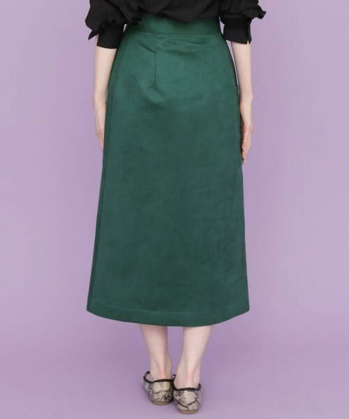 KBF / ケービーエフ スカート | カラースエードラップスカート∴ | 詳細11