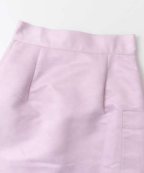 KBF / ケービーエフ スカート | カラースエードラップスカート∴ | 詳細23