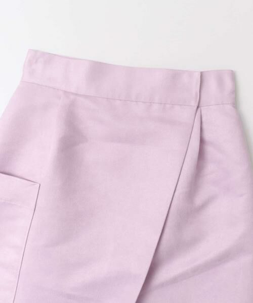 KBF / ケービーエフ スカート | カラースエードラップスカート∴ | 詳細17