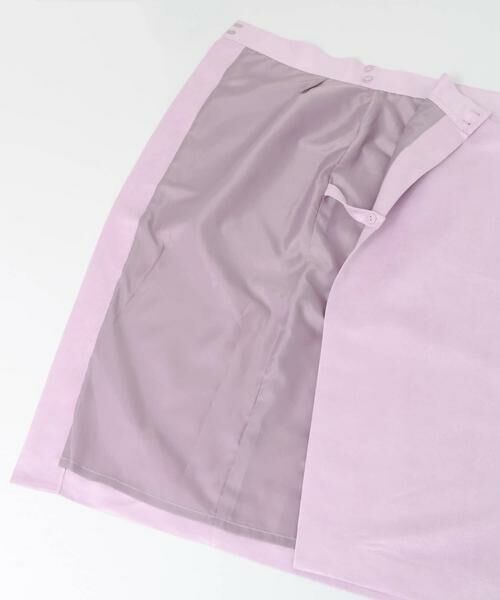 KBF / ケービーエフ スカート | カラースエードラップスカート∴ | 詳細19