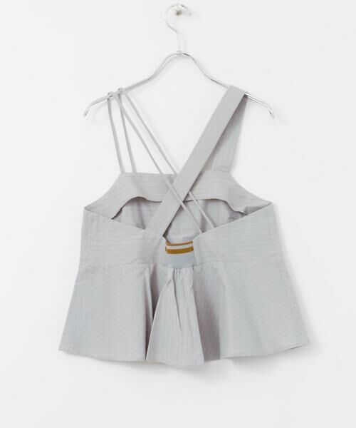 KBF / ケービーエフ キャミソール・チューブトップ | ストライプアシンメトリーキャミソール∴ | 詳細6